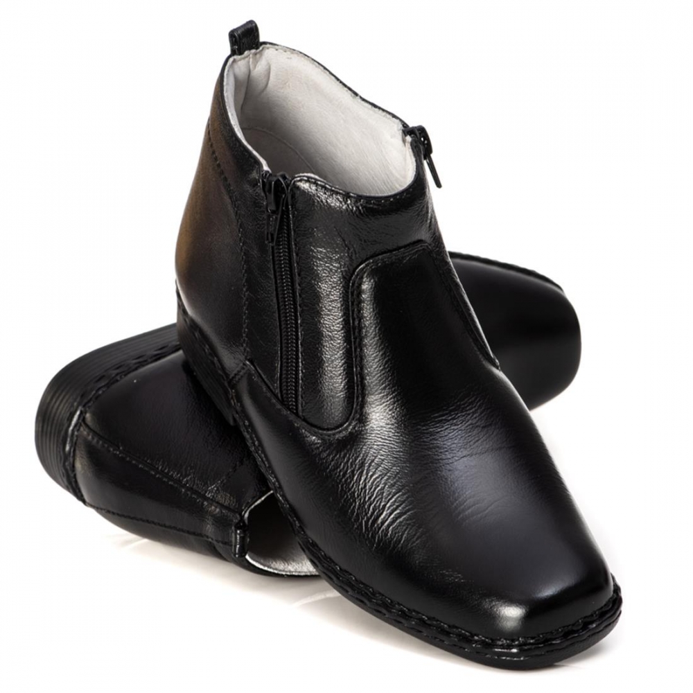 Bota Masculina Trabalho em Couro com Palmilha em GEL Forte Resistente e  Confortável CA-2021 Azul - Calce Com Estilo - Bota Masculina - Magazine  Luiza